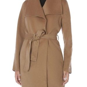 Ellie Tahari wool wrap coat
